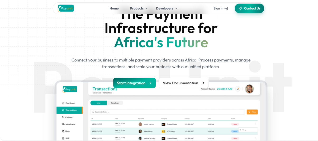 Logo PayUnit